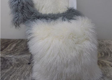 Κίνα Καλό Sheepskin μαξιλαριών εδρών εγχώριων μογγολικό γουνών χειροποίητο θιβετιανό μαξιλάρι μαλλιού προμηθευτής