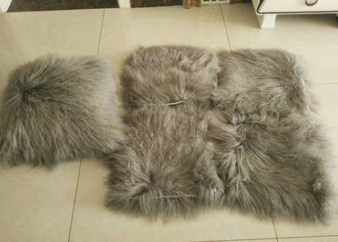 Κίνα 1015cm σγουρός μαλακός θερμός μαξιλαριών γουνών τρίχας μογγολικός με την υποστήριξη υφάσματος σουέτ προμηθευτής