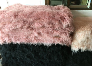 Κίνα Μακρυμάλλης χνουδωτή πραγματική Sheepskin κουβέρτα για τις καλύψεις καθισμάτων κρεβατιών/καναπέδων/εδρών προμηθευτής