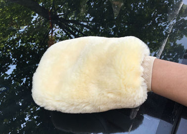 Κίνα Γνήσιο Sheepskin αυτοκινήτων πλυσίματος γάντι πλυσίματος μαλλιού γαντιών πυγμαχίας διπλό δευτερεύον για την απαρίθμηση αυτοκινήτων προμηθευτής