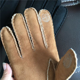 Κίνα Γνήσιο Lambswool θηλυκό το θερμότερο Sheepskin φορά γάντια Thickly στη γούνα με το δάχτυλο προμηθευτής