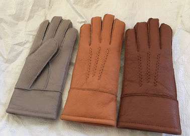 Κίνα Μερινός ευθυγραμμισμένα Lambswool γάντια, Sheepskin Shearling των γυναικών γάντια αδιάβροχα προμηθευτής
