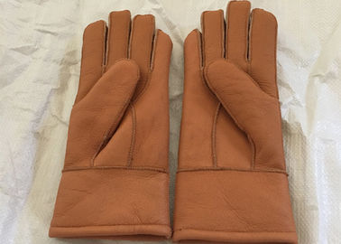 Κίνα Γνήσιο καφετί το θερμότερο Sheepskin Shearling φορά γάντια στο μέγεθος Μ/Λ για τα παιδιά/τους ενηλίκους προμηθευτής