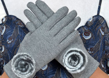Κίνα Θερμά έξοχα μαλακά τηλεφωνικά φιλικά γάντια, χειμερινά γάντια Texting με την έξυπνη αφή  προμηθευτής