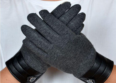 Κίνα Σκοτεινά γκρίζα γάντια οθόνης γυναικείας αφής, χειμερινά γάντια με τα δάχτυλα οθόνης αφής  προμηθευτής