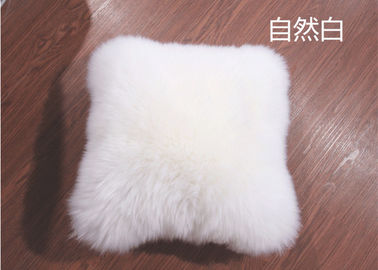 Κίνα Lambswool Headrest καθισμάτων αυτοκινήτων μαξιλάρι μαξιλαριών λαιμών, χνουδωτό μαξιλάρι υποστήριξης λαιμών αυτοκινήτων τριχών  προμηθευτής