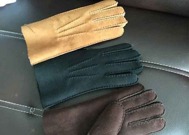 Κίνα Μπεζ θερμότερα Sheepskin Handsewn γάντια S Μ Λ XL για τα προστατευτικά δάχτυλα προμηθευτής