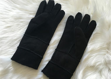 Κίνα Το διπλό sheepskin προσώπου δέρας/ευθυγραμμισμένα τα μαλλί γάντια χέρι-που ράφτηκε sheepskin το γάντι προμηθευτής