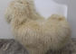 Μαλακή σγουρή μακρυμάλλης μεγάλη άσπρη Sheepskin γούνα αρνιών κουβερτών 100% μογγολική/θιβετιανή προμηθευτής