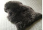 Πραγματικό Sheepskin αυστραλιανό μακρύ μαλλί φυσικό άσπρο 2*3feet κουβερτών 100% προμηθευτής