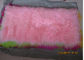 Το μογγολικό Sheepskin ροζ κουβερτών έβαψε την πρόσθετη μακρυμάλλη θιβετιανή περιποίηση ενδυμάτων γουνών αρνιών προμηθευτής