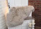Sheepskin θερμών τετραγώνων ελεφαντόδοντου 4 X 6 κουβέρτα 140 *180cm άνετο για τις καλύψεις καθισμάτων καναπέδων προμηθευτής