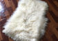 Το μογγολικό Sheepskin γνήσιο μαλλί κουβερτών ρίχνει το λευκό σαν το χιόνι περιοχής δέρμα μαλλιού πατωμάτων πραγματικό προμηθευτής