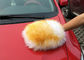 Και ο δύο δευτερεύον Lambswool Sheepskin γάντι πυγμαχίας πλυσίματος αυτοκινήτων για το αυτοκίνητο που καθαρίζει/που γυαλίζει προμηθευτής