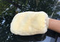 Γνήσιο Sheepskin αυτοκινήτων πλυσίματος γάντι πλυσίματος μαλλιού γαντιών πυγμαχίας διπλό δευτερεύον για την απαρίθμηση αυτοκινήτων προμηθευτής