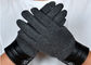 Σκοτεινά γκρίζα γάντια οθόνης γυναικείας αφής, χειμερινά γάντια με τα δάχτυλα οθόνης αφής  προμηθευτής