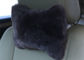 Βαμμένη άνετη Lambswool γνήσια μερινός γούνα μαξιλαριών καθισμάτων για την κράτηση θερμός προμηθευτής
