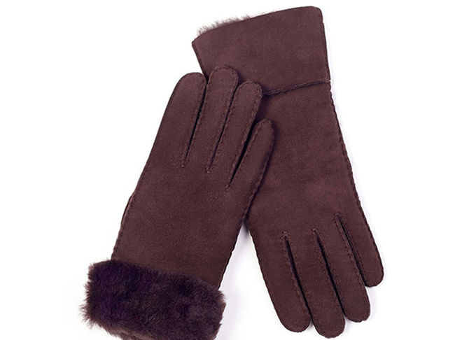 Θερμότερα Sheepskin γάντια για τις γυναίκες