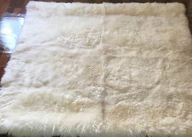 Κίνα Η πραγματική Sheepskin κουβέρτα προσάρμοσε τη μεγάλη κουβέρτα περιοχής καθιστικών Regtangular μεγέθους προμηθευτής
