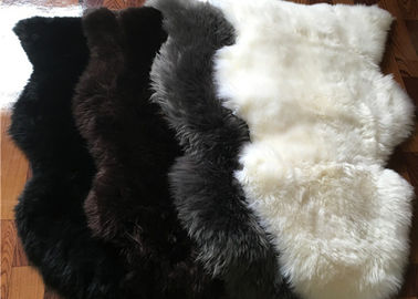 Κίνα Πραγματική Sheepskin της Αυστραλίας προσευχής κουβερτών γκρίζα μαύρη βαμμένη κουβέρτα μαλλιού προβιών μακριά προμηθευτής