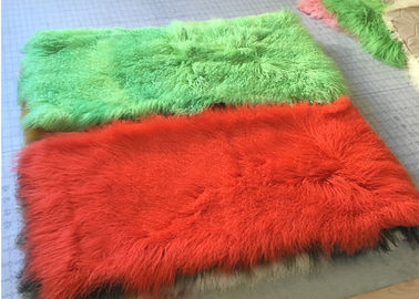 Κίνα Θιβετιανή μαλακή Sheepskin κουβέρτα στο λουτρό 60X120cm, χρωματισμένες Sheepskin κουβέρτες προμηθευτής