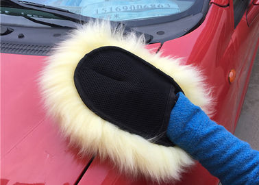 Κίνα Μερινός Sheepskin μαλλιού γάντι πυγμαχίας πλυσίματος αυτοκινήτων εξαιρετικά μαλακό με μη - σχέδιο γρατσουνιών προμηθευτής