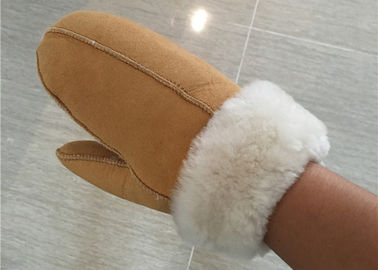 Κίνα Οι γυναίκες δίνουν τα ράβοντας θερμότερα Sheepskin γάντια, γάντια δέρματος σουέτ προμηθευτής
