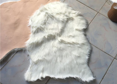 Κίνα Αντιολισθητική μαλακή άσπρη αυστραλιανή Sheepskin κουβέρτα ανθεκτική με το μαλλί 60mm - 70mm προμηθευτής