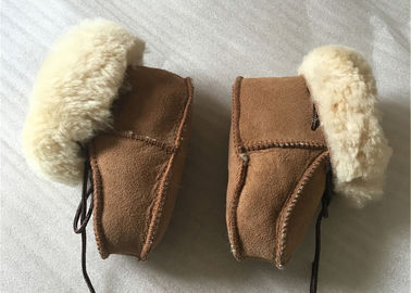 Κίνα Γνήσια Sheepskin παπούτσια μωρών, χειμερινές μπότες για το νήπιο/το μικρό παιδί προμηθευτής