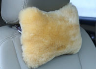 Lambswool μορφής κόκκαλων μαλακός άνετος μαξιλαριών καθισμάτων για τη διακόσμηση/Headrest αυτοκινήτων