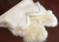 Γνήσιες τέσσερις Sheepskin δερμάτων κουβέρτες, άσπρη φυσική εγχώριο Sheepskin κρέμας κουβέρτα  προμηθευτής