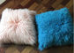 Το μογγολικό Sheepskin εγχώριων ντεκόρ μαξιλαριών γουνών γνήσιο μογγολικό θιβετιανό ροζ μαλλιού αρνιών ρίχνει το μαξιλάρι προμηθευτής