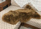 Μερινός μακροχρόνιο Sheepskin μαλλιού πραγματικό σκοτεινό καφετί χρώμα κουβερτών για το σχέδιο εγχώριων πατωμάτων προμηθευτής