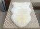 Εγχώριο γνήσια μακριά αυστραλιανή Sheepskin κουβέρτα με το ανοικτό γκρι μαλλί 60x90cm προμηθευτής