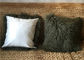 Μογγολική γουνών ίντσα καναπέδων Throw18 αμεθύστινων θιβετιανή χνουδωτή γουνών μαξιλαριών μακροχρόνια σγουρή προμηθευτής