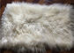 Η πραγματική γκρίζα μογγολική Sheepskin κουβέρτα 20» Χ 35» για το σπίτι, καναπές ρίχνει τις καλύψεις προμηθευτής