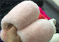 Κλειστές παντόφλες σπιτιών Shearling toe, γυναικείο Sheepskin παντόφλες με το λαστιχένιο πέλμα  προμηθευτής