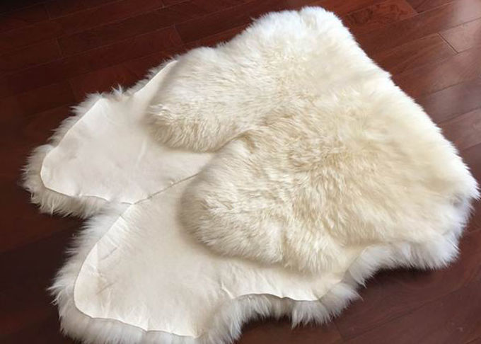 Η πραγματική Sheepskin κουβέρτα προσάρμοσε τη μεγάλη κουβέρτα περιοχής καθιστικών Regtangular μεγέθους