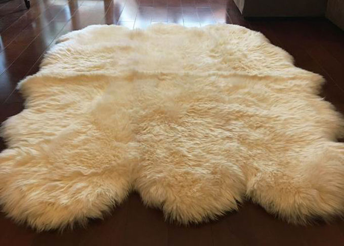 Πραγματικός Sheepskin κουβερτών φυσικός μεγάλος καθαρός νέος τάπητας κρεβατοκάμαρων της Αυστραλίας μαλλιού γνήσιος