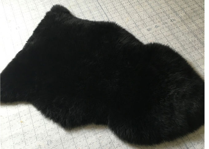 Ανοικτό γκρι μακριά Sheepskin μαλλιού αυστραλιανά διπλά δέρματα κουβερτών για την κάλυψη πατωμάτων