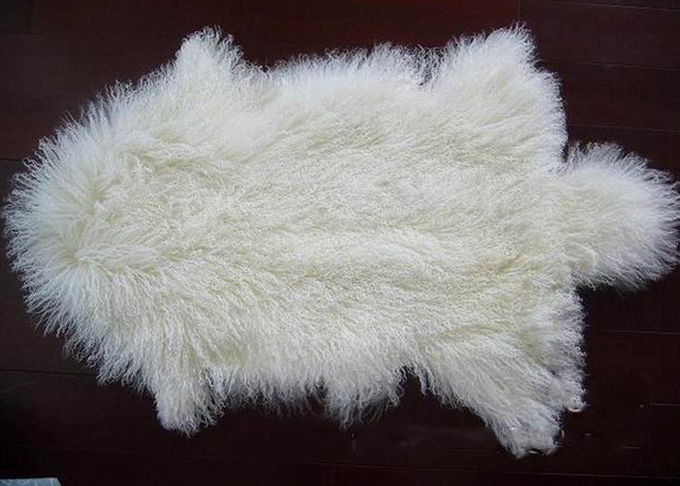Πραγματική θιβετιανή/μογγολική Sheepskin 100% κουβέρτα κατά του μαζέματος για εσωτερικό διακοσμητικό
