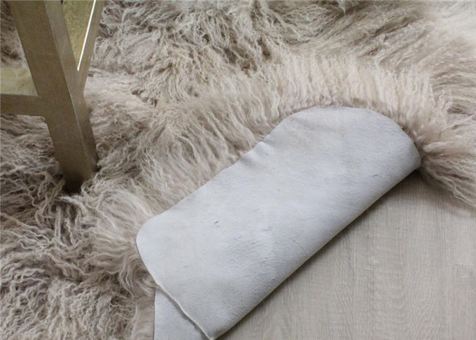 Sheepskin δερμάτων δορών μογγολικός άνετος θερμός κουβερτών για τον καναπέ ρίχνει τις καλύψεις