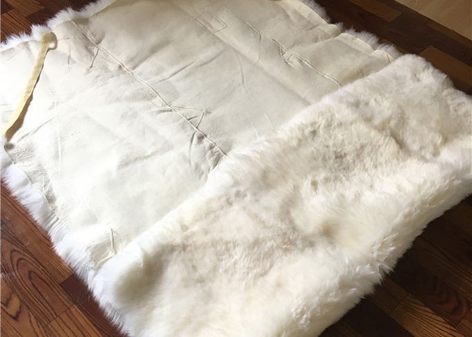 Η χειροποίητη Washable Sheepskin κουβέρτα, φυσικά διαμορφωμένα πρόβατα ρίχνει το κάλυμμα για το παιχνίδι μωρών