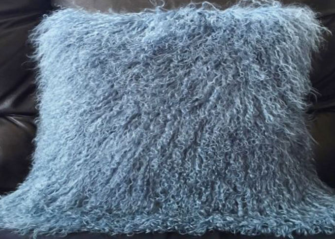 Το προσαρμοσμένο Sheepskin της Μογγολίας σπίτι μαξιλαριών γουνών διακοσμητικό ρίχνει 20 X 20
