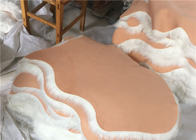 Sheepskin Microfiber ξενοδοχείων συνθετική αυστραλιανή κουβέρτα κομψή για τη διακόσμηση σπιτιών